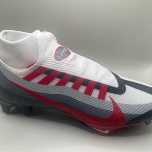Men’s Nike Vapor Edge Pro 360 Football Cleats White/Red Size 8.5